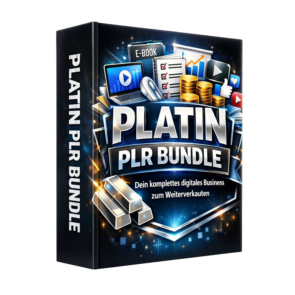 Platin PLR Bundle, Moneycreators, Digitales Business